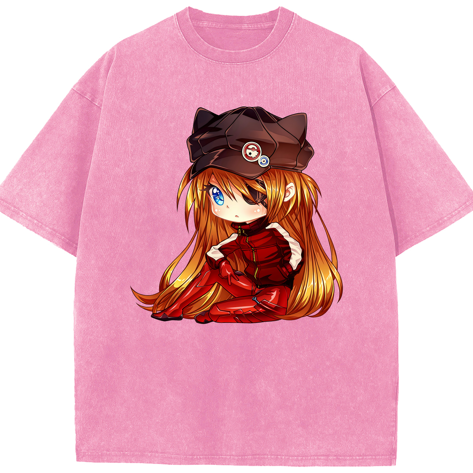 （画像用） EVA 新世紀エヴァンゲリオン 綿100% ヴィンテージ風 半袖Tシャツ（フロントプリント）